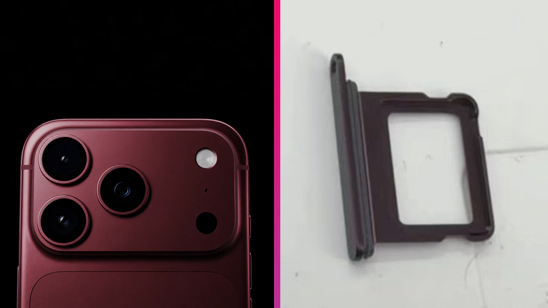 iPhone 18 Pro Dark Cherry