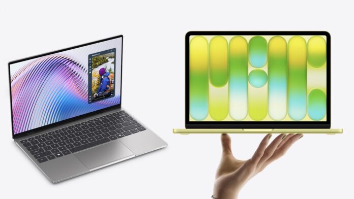 DELL XPS 13 a MacBook Neo