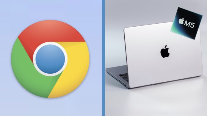 Google Chrome MacBook Pro M5