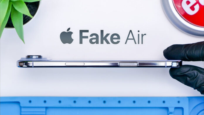 iPhone Air fake