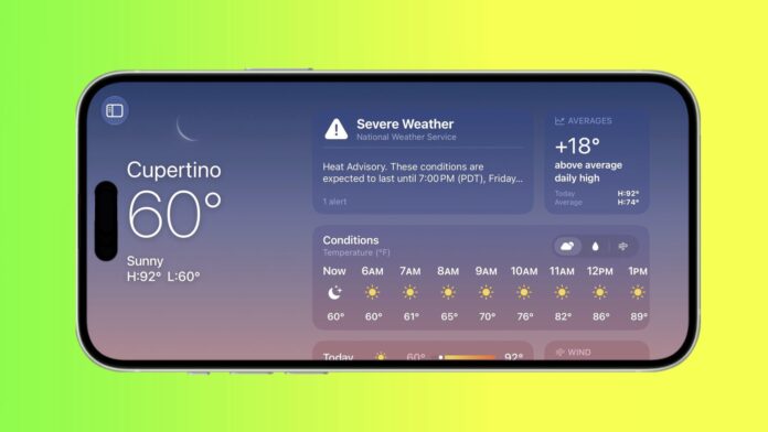 iOS 27 horizontálne zobrazenie