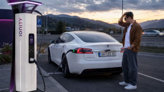 Ionity Tesla Ionity Tesla