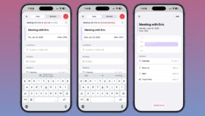 iOS 27 Kalendár a Pripomienky
