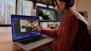 MacBook Ultra dotykový displej