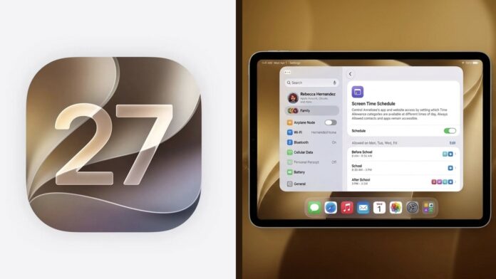 iPadOS 27 iPadOS 27
