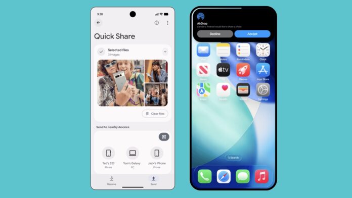 AirDrop Quick Share AirDrop Quick Share