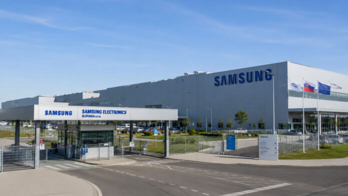 Samsung továreň Samsung továreň