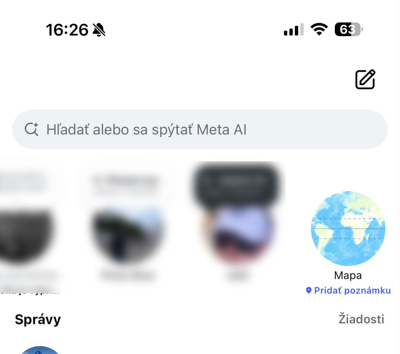 Instagram mapa