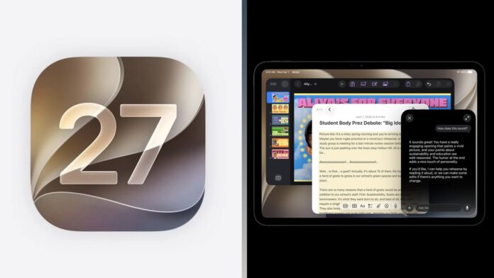 iPadOS 27 iPadOS 27