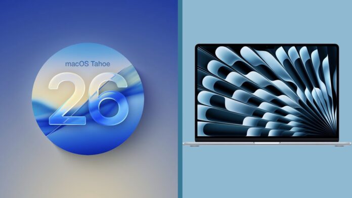 macOS 26 MacBook Air