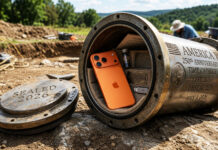 iPhone 17 Pro Max sa dostal do časovej kapsuly: Otvoria ju až v roku 2276 iPhone 17 Pro Max časová kapsula