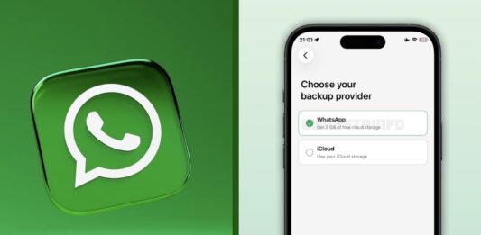WhatsApp cloud úložisko