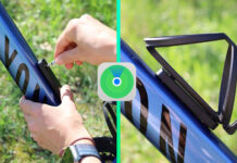 Tento nenápadný lokátor ochráni váš bicykel za 15 €. Funguje s Apple Find My Solight TR01