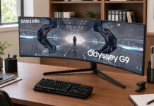 Obrovský 49″ Samsung Odyssey G9 je konečne dostupný za super cenu. Zlacnel o viac než 500 € SAMSUNG ODDYSSEY G9