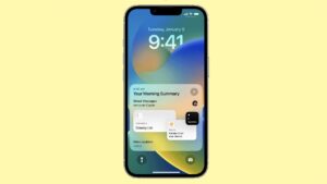 iOS súhrn notifikácií