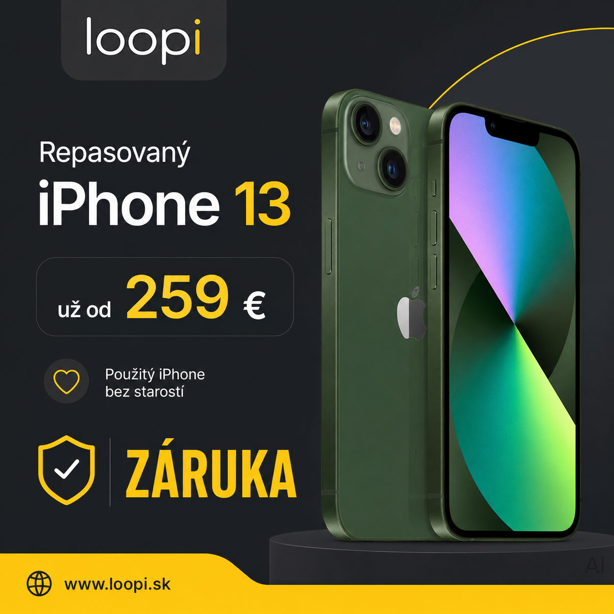 loopi reklama iphone 13