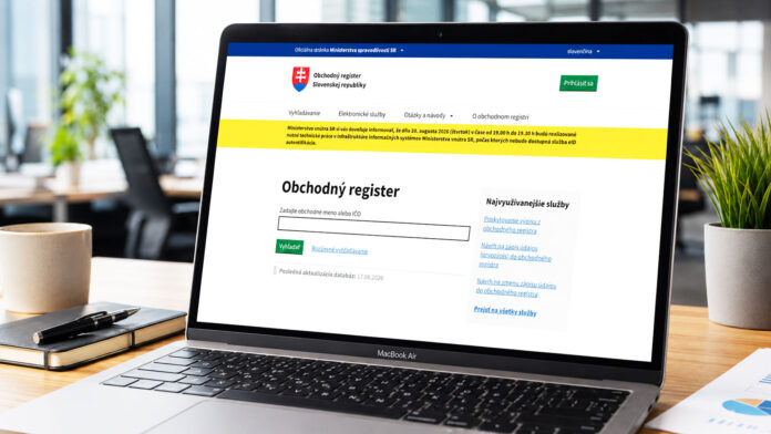 Obchodný register
