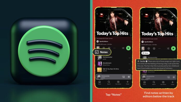 Spotify nové funkcie
