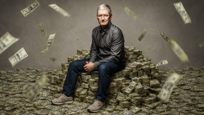 Tim Cook peniaze