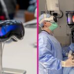 Apple Vision Pro ako CHIRURGICKÉ eso. Operácie sú vďaka náhlavnej súprave o 19 % rýchlejšie Apple Vision Pro chirurgia