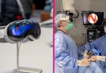 Apple Vision Pro ako CHIRURGICKÉ eso. Operácie sú vďaka náhlavnej súprave o 19 % rýchlejšie Apple Vision Pro chirurgia