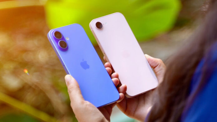 iPhone 16 a iPhone 17e