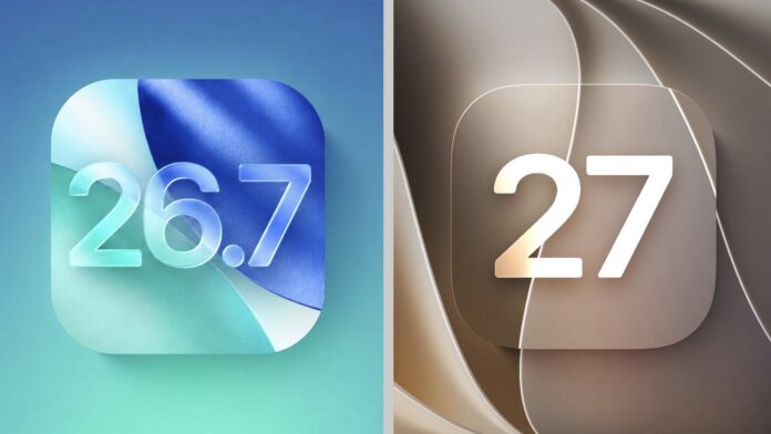 Aktualizácia iOS 26.7 a iOS 27 Aktualizácia iOS 26.7 a iOS 27
