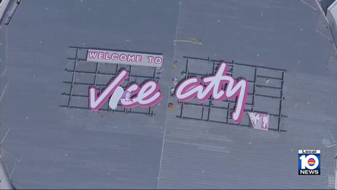 Vice City nápis Vice City nápis