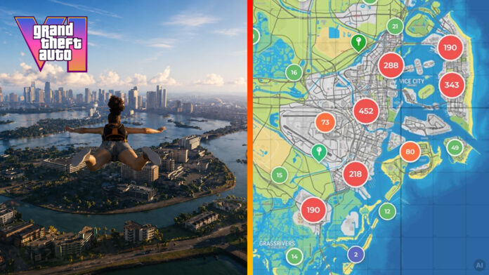 GTA 6 state of leonida mapa