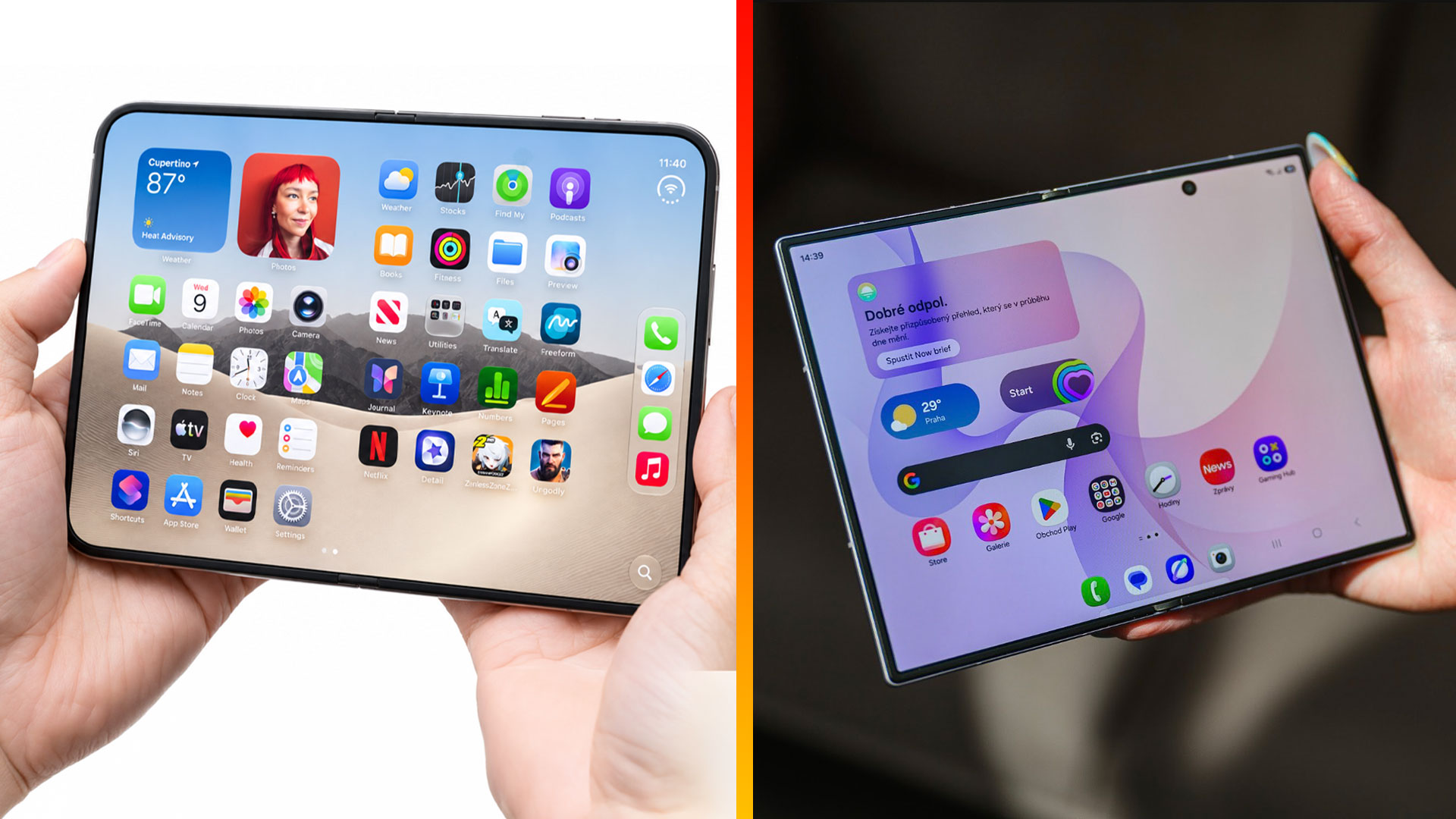 iPhone Duo vs Samsung Galaxy Z Fold8
