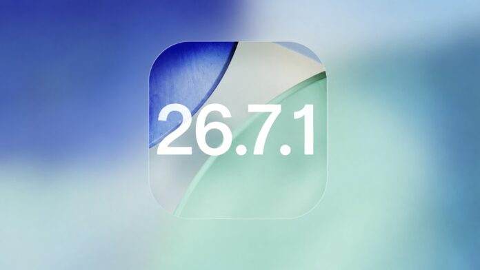 iOS 26.7.1 iOS 26.7.1