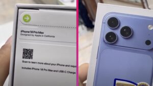 iPhone 18 Pro Max Sky Blue