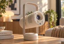 Táto geniálna premietačka stojí len 209 €. Má 150″ obraz, Google TV aj JBL reproduktory XGIMI Vibe One