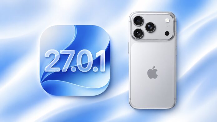 iOS 27.0.1 iOS 27.0.1