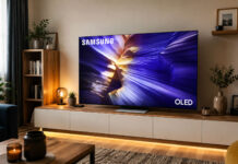 65″ Samsung OLED TV EXTRÉMNE zlacnel. Má 144 Hz a fantastický obraz