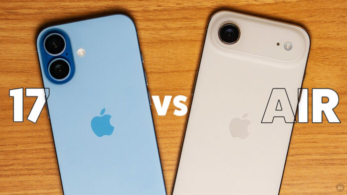 iPhone 17 vs iPhone Air