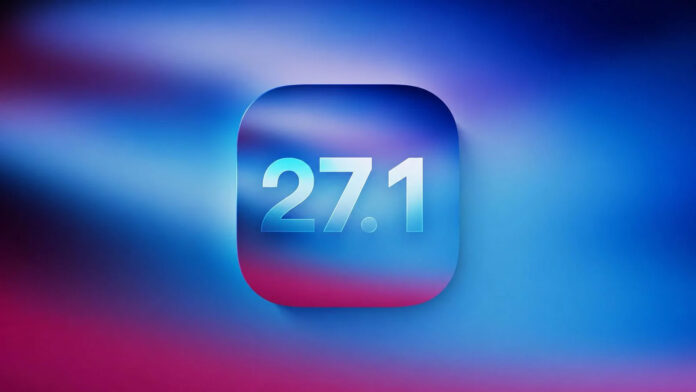 iOS 27.1 iOS 27.1