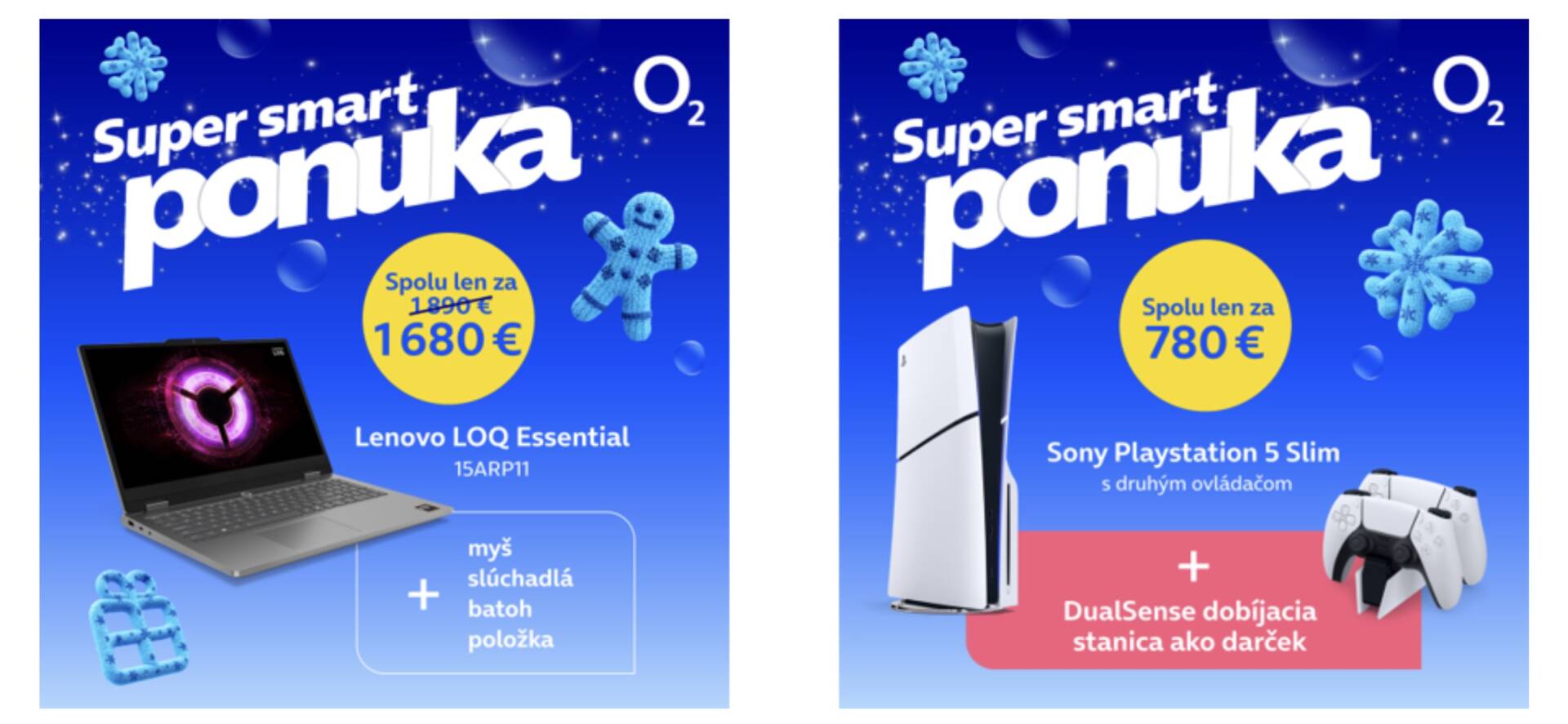 Vianočná ponuka O2