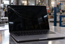 Kľúčový dodávateľ Apple má OBROVSKÝ problém. Sklo mu praská priamo vo výrobe MacBook displej prasktnuy