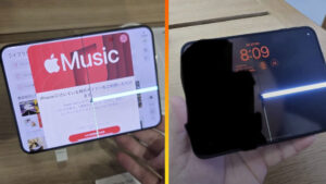 iPhone Duo prasklina