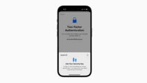 iPhone dvojfaktorové overenie