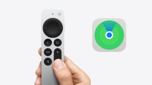 Siri Remote Find My