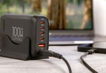 Extrémne výhodná 100 W GaN nabíjačka stojí len 34,90 €. Nabije aj iPhone, MacBook aj Apple Watch nabíjačka Gan