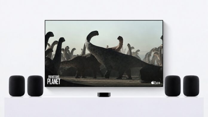 Apple TV 4K podpora štyroch HomePodov Apple TV 4K podpora štyroch HomePodov