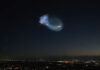 Raketa SpaceX vytvorila na oblohe ÚŽASNÝ úkaz. Vyzeral ako vesmírna medúza (VIDEO) Raketa Space X